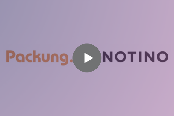 Video Packung a Notino