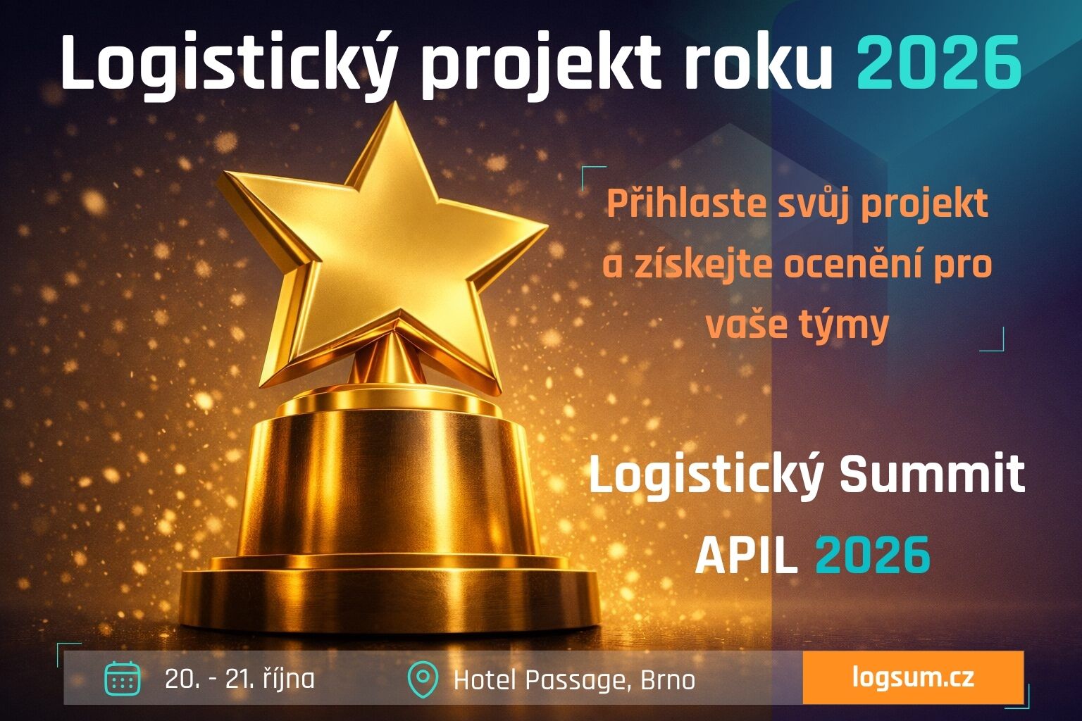 Logistický Summit APIL 2026 - Logistický projekt roku 2026